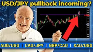 USD/JPY pullback opportunity?! Discussing XAU/USD, AUD/USD & More! (Forex Forecast)