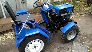 Conversion of a walk-behind tractor to a 10 hp Centaur motorized tractor. Conversion overview for...