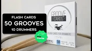 Groove Cards™ - The official video (50 Grooves by 10 Drummers)