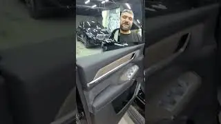 TANK500  полная оклейка в прозрачный полиуретан, установка доводчиков, шумоизоляция  #полиуретан