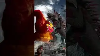 Who is strongest #kong2024 #vs #spacegodzilla #godzilla #kong #monsterverse #godzillavskong #shorts
