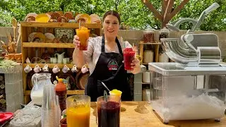 RASPADOS DE CIRUELA Y DE NARANJA!