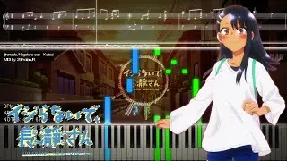 『Playable MIDI / Synthesia Visual』 Ijiranaide, Nagatoro-san - Ketsui