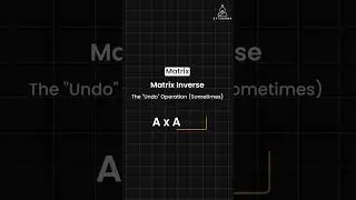 Master Key Matrix operations in Machine Learning