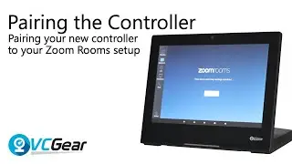 Pairing the VCGear Conference Room Controller to Zoom Rooms