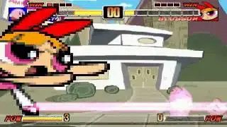 BLRD2 Mugen  DG Kirby vs  Giant DG Blossom AI Battle
