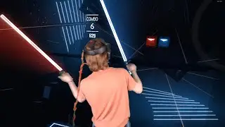 [VR] BeatSaber MIXED REALITY! - OMFG Hello #Userone