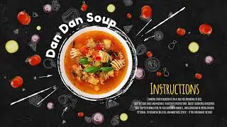 Recipes Menu Slideshow - Project for After Effects (Videohive)