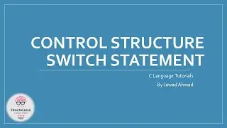 switch Statement in C