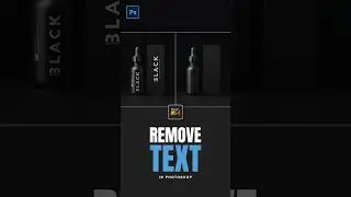 How to remove text | in adobe photoshop #tipsandtricks #photoshoptutorial
