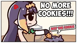 Mama'nis forbade Ina from giving Takodachi more cookies