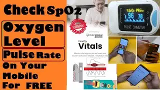 Check Oxygen Level on Phone - How It Works - Explained, Download & Use - Hindi #TechnicalPanditG