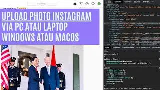 Cara Upload Foto ke Instagram dengan Laptop atau PC terbaru 2023