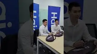 Aaron Chia and Soh Wooi Yik Signs for Haier Malaysia