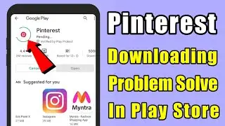 How to fix can't Pinterest app download problem solve in google play store
