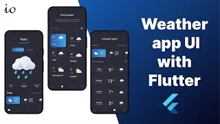 Flutter Weather App UI | Flutter Tutorial | App Development Tutorial for Beginners 2023 - Part 1