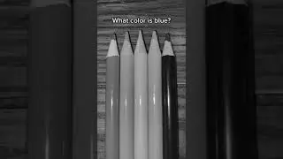 What color is BLUE? #intuition #intuition #canyoukeepupchallenge #canyoukeepup #coloredpencils