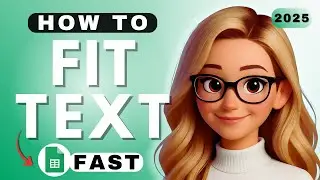 How to Make Google Sheets Cells Fit Text