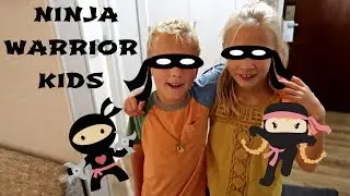 KIDS TRY AMERICAN NINJA WARRIOR COURSE!!!