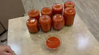 АДЖИКА НА ЗИМУ – САМЫЙ ПРОСТОЙ И ВКУСНЫЙ РЕЦЕПТ!