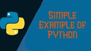 2  Simple Example of Python