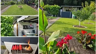 Vlog 🇩🇪 Наша дача в Германии 🏕 Культивирую Газон Ручным способом / На Даче все и наче /