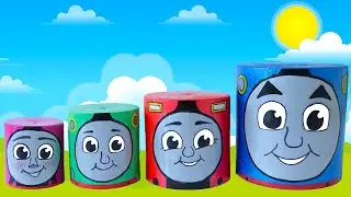 Learn Sizes with Thomas and Friends Nesting Dolls Engines