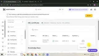 How To Fix Inactive Domain In Ssl Hostinger
