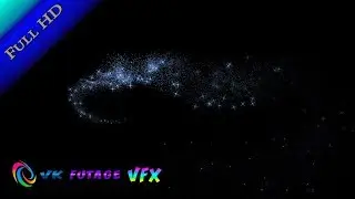 Magic Particle footage  бесплатные футажи free footage
