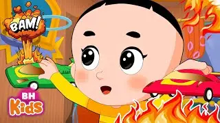 Hoạt Hình Bố Đầu Nhỏ Con Đầu To - Lời hứa của bố đầu to | Phim Hoạt Hình Thiếu Nhi Vui Nhộn