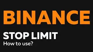 How to use a Stop Limit - Stop Loss on Binance 2020