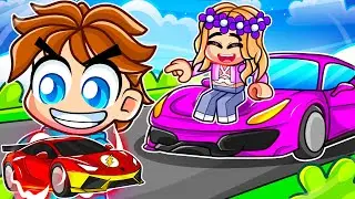 Pretending To Be A NOOB, Then Using $10,000,000 FLASH SUPERCAR! (Driving Empire)