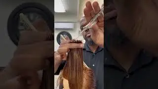 Up Close Hair Cutting
