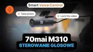 Kamera samochodowa 70mai M310 - sterowanie głosowe