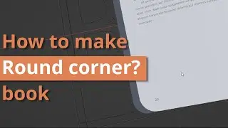 Round Corner book with RiggedBook addon？