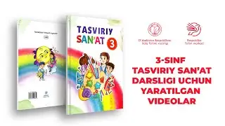 Sovuq ranglar Oq qush rasmini chizish