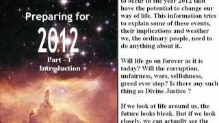 Preparing for 2012 - (Part-1) - Introduction