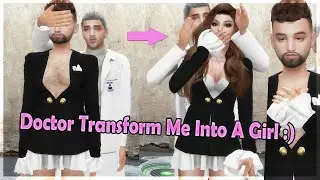 Doctor Transform Me From A Boy Into A Girl - Transformation Story 👩‍💼 | Sims 4