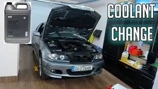 First Time Changing Coolant on My BMW E46