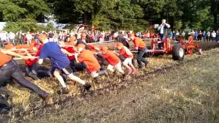 Feldtag Nordhorn 2014: Pflügen mit der Hand !!