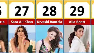 Bollywood Actresses Real Age | Bollywood Actress Real Age