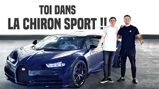 BUGATTI Chiron Sport ft. Alexandre Mourreau 😱 | Tournage PRO - Coulisses 🍿🎬