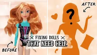 Fixing Dolls That Need Help #4: "Cheetos Anna"
