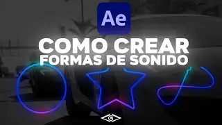 COMO HACER  Cualquier 😱FORMA de Espectro de audio en after effects  | Tutorial After Effects
