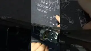 Installing vector optics red dot on a glock 19 gen 5 mos #glock #glock19 #vectoroptics #guns #shorts