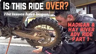 SAVED by a stranger! | KTM 500 Madigan Track Desert Crossing Part 1