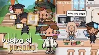 VUELO AL PASADO⌚ || MI GRADUACIÓN-VIVO EN ESTADOS UNIDOS🇺🇸|| #tocaboca #aesthetic #pasado #newyork