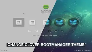 Install Theme Clover Boot Manager and recover Windows boot manager