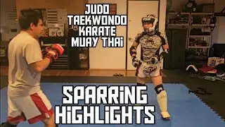 Sparring Highlights Judo, Taekwondo, MuayThai, Wrestling (June 23, 2023)