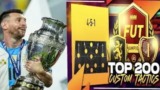 BEST POST PATCH META 451 CUSTOM TACTICS | WIN MORE GAMES- FC 24 ULTIMATE TEAM
